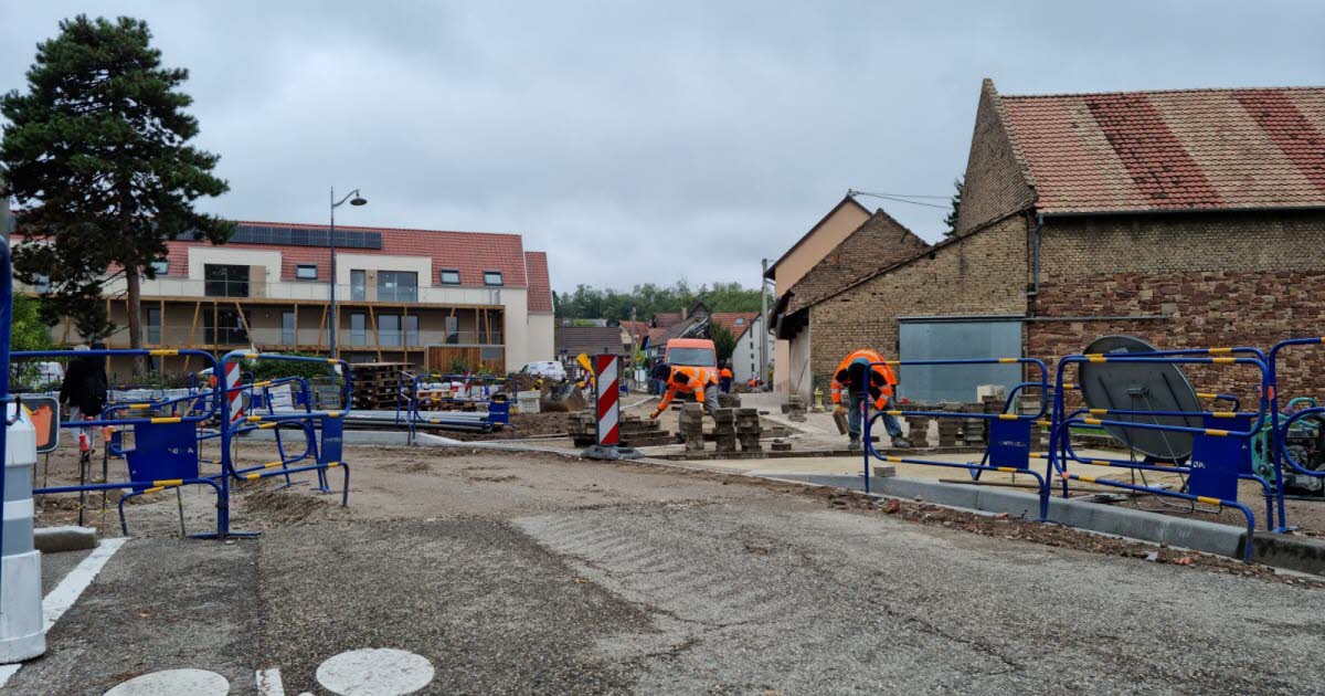 des travaux en cours, toujours pour lutter contre le transit