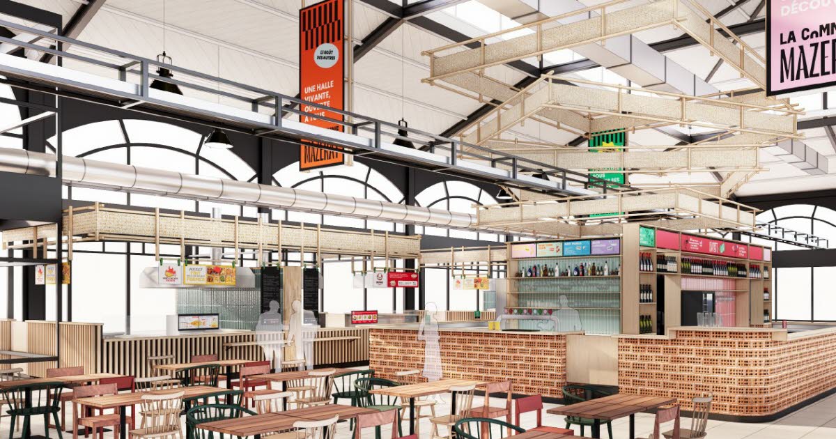 à quoi ressembleront les futures Halles Mazerat de La Commune ?