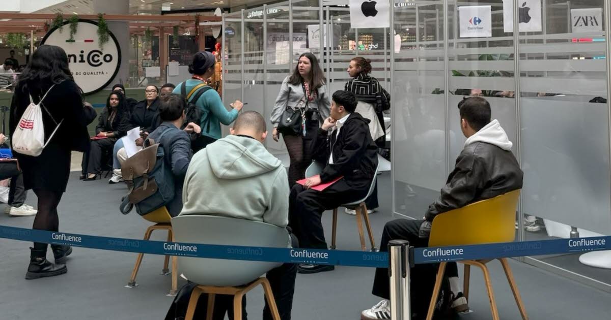 des centaines de candidats pour décrocher un poste avant Noël