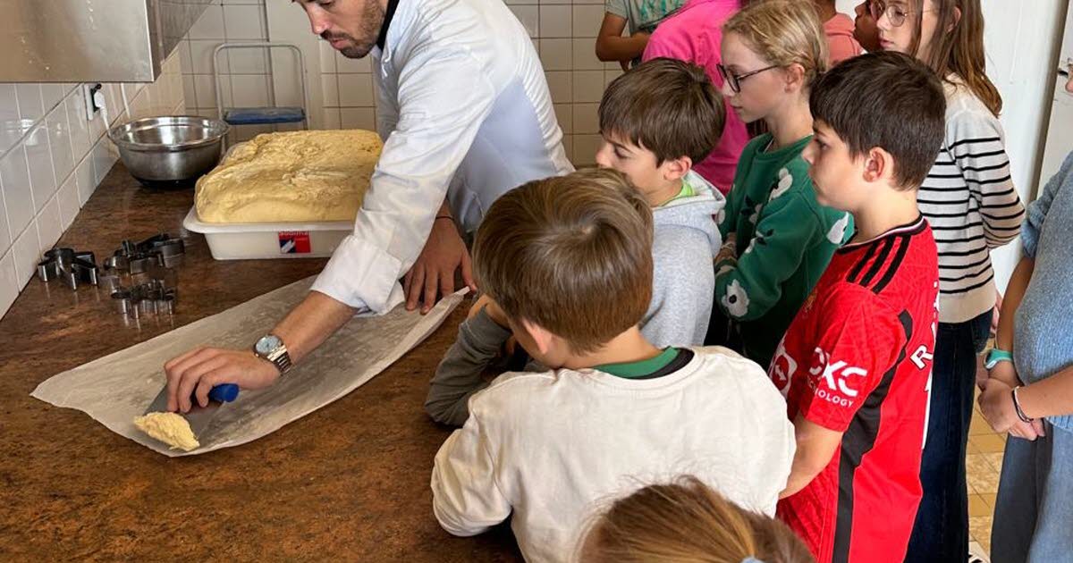 Saint-Max. La fabrication du pain n’a plus de secret pour les écoliers