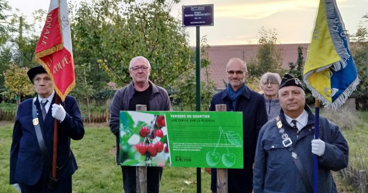 Lyon 4e. Qui est Mathilde Toinard-Méty, qui donne son nom au verger du parc Chazière ?