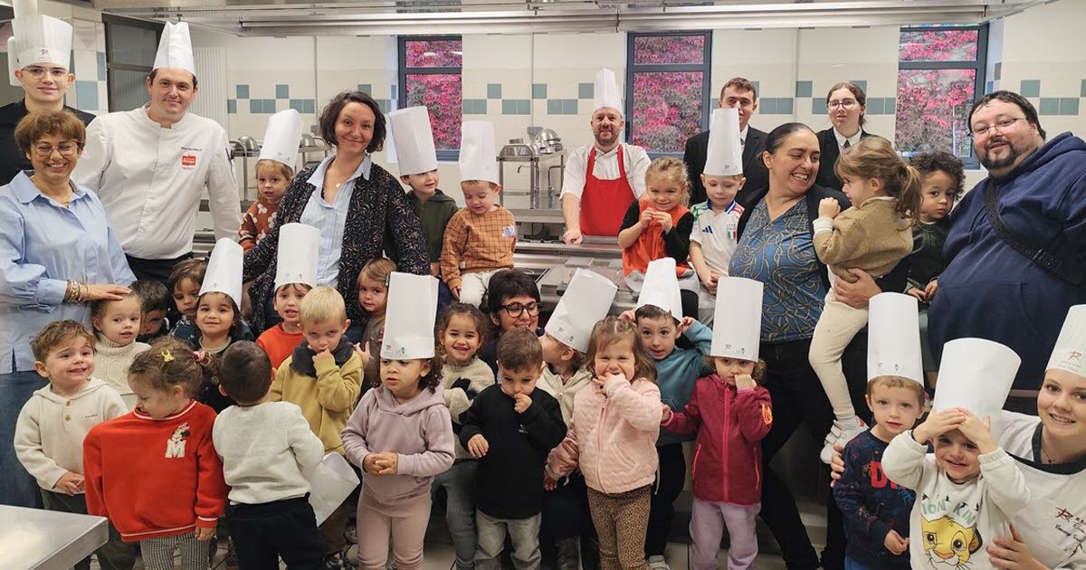 Saint-Genest-Lerpt. L’école Notre-Dame prend des cours de cuisine au Renouveau