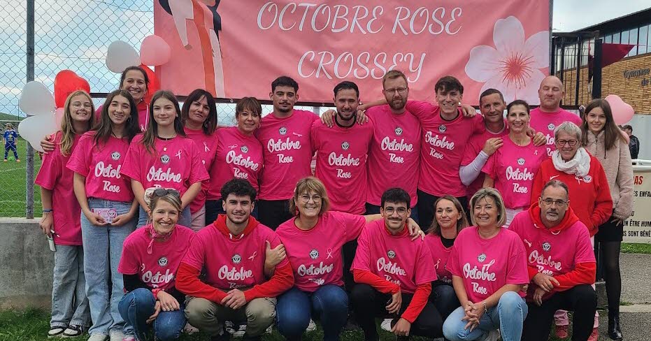 Saint-Étienne-de-Crossey. L’AS Crossey foot se mobilise pour Octobre rose pour la 3e année