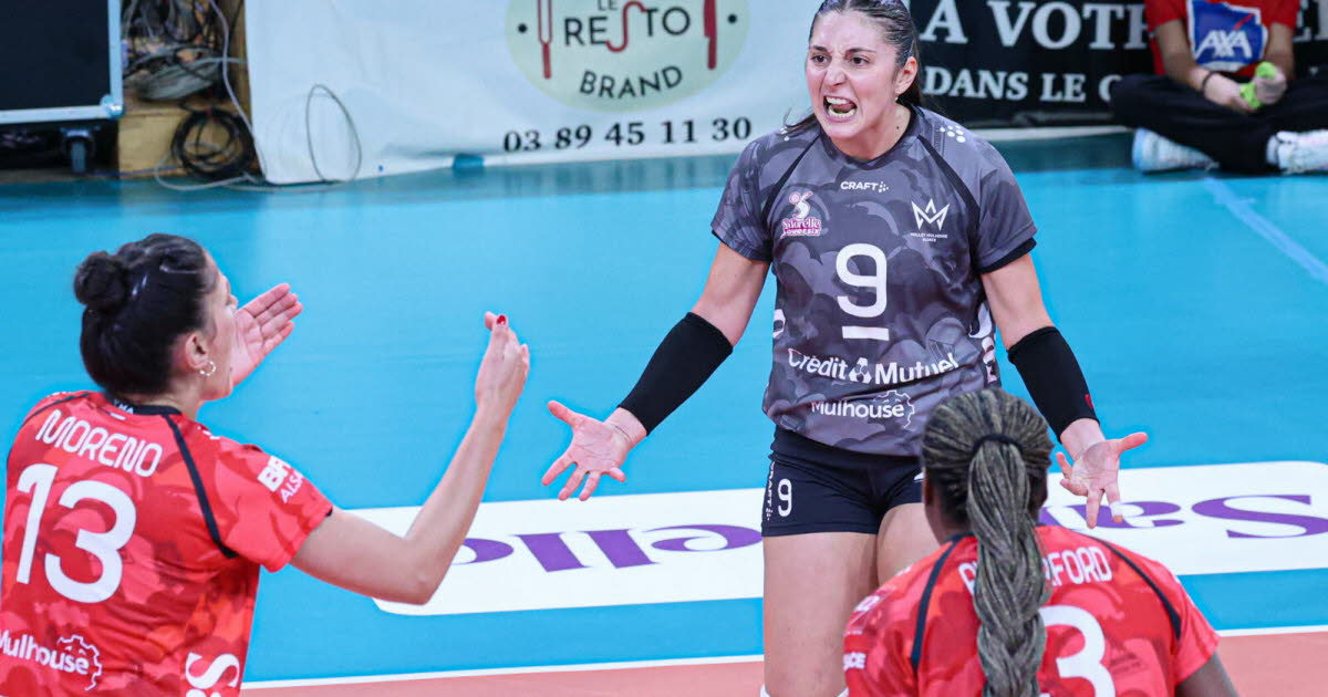 le Volley Mulhouse Alsace réussit son décollage face à Chamalières