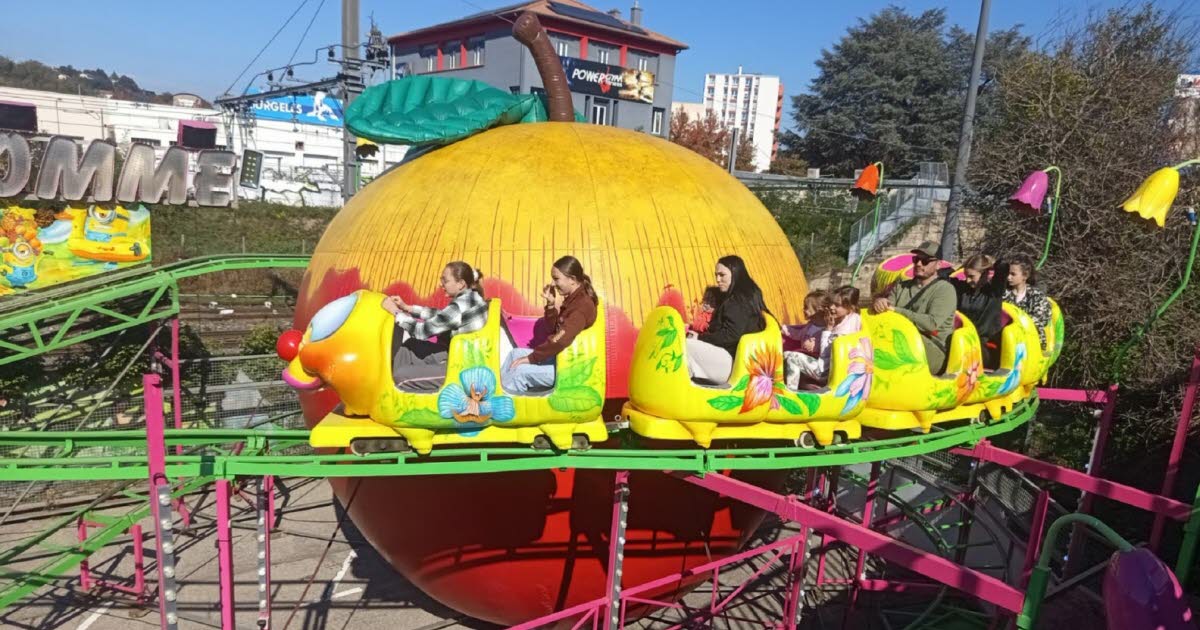 Firminy. La Pomme, une attraction pour toute la famille