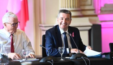 Gaël Pedriau donne le ton en conférence de presse