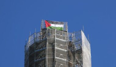 Grenoble. Le drapeau de Palestine n’est plus sur la tour Perret