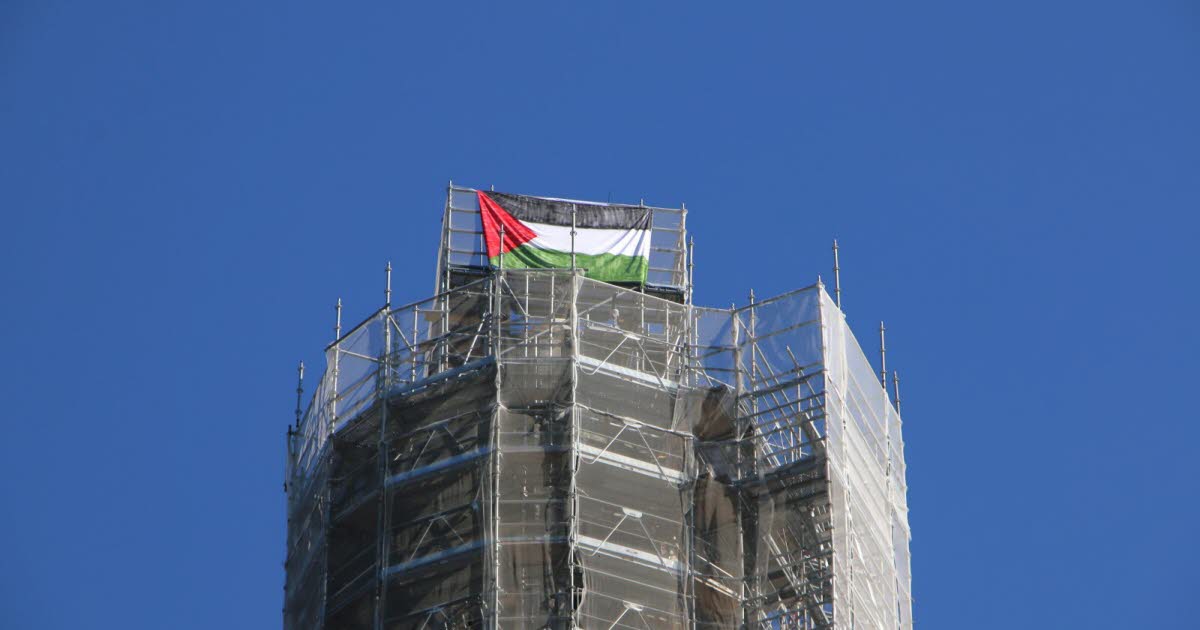 Grenoble. Le drapeau de Palestine n’est plus sur la tour Perret