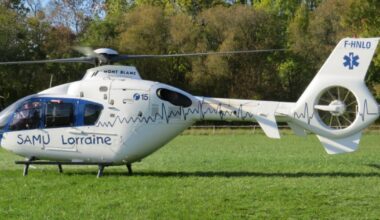 un conducteur de 18 ans héliporté dans un état grave au CHRU de Nancy-Brabois