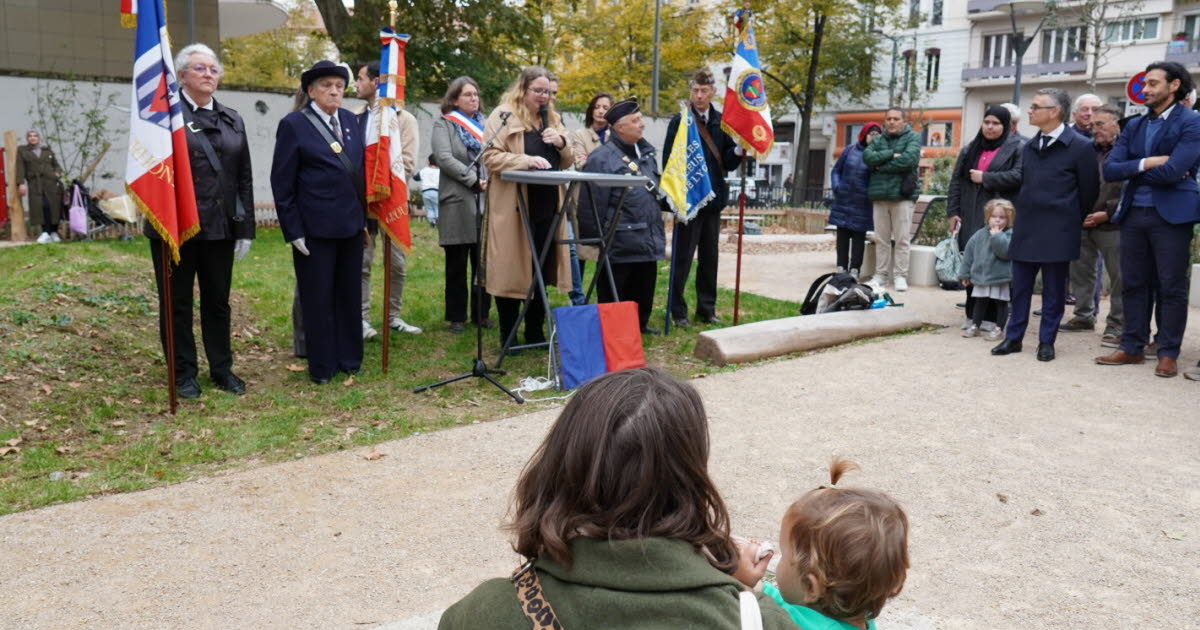 Lyon. Le square Lucie Aubrac a été inauguré rue Bancel dans le 7e 