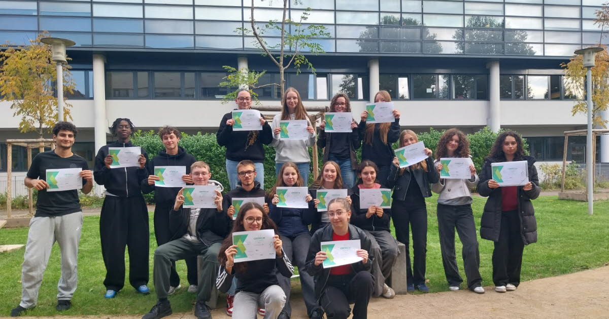 les lycéens de Rostand sont déjà ingénieux