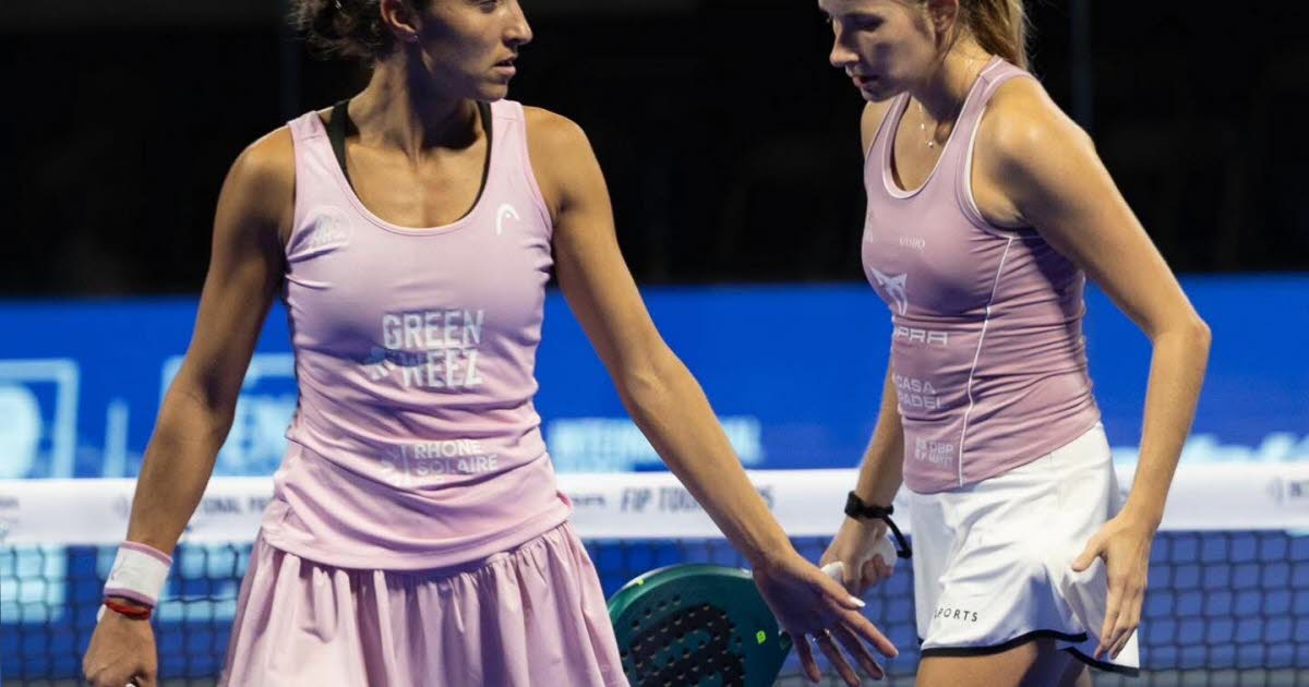 défaite express pour la paire de Fenottes Collombon-Ginier au FIP Platinum Lyon