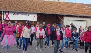 Sexey-aux-Forges. Madison géant pour Octobre rose