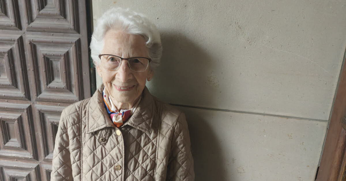 Anniversaire. Pimpante et fan de jeux de société, Lina Mehl a 100 ans