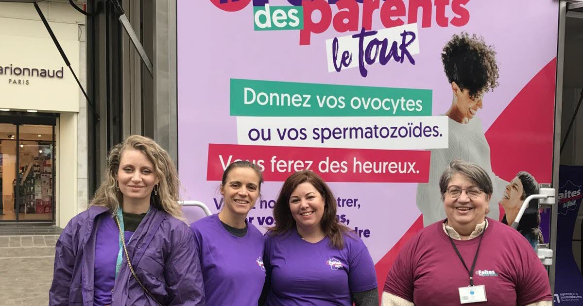 un tour de France pour sensibiliser au don de gamètes