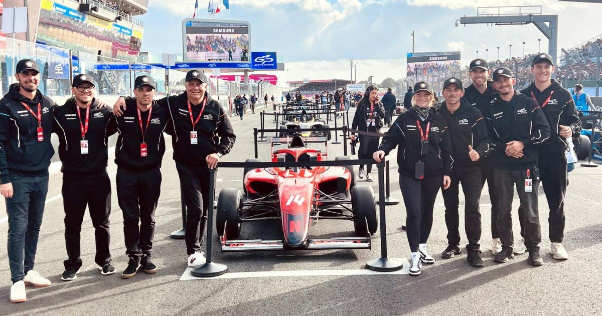 le pilote clunisois Geoffrey Schatz a coaché deux écuries