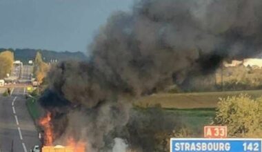le trafic interrompu momentanément dans le sens Nancy-Lunéville