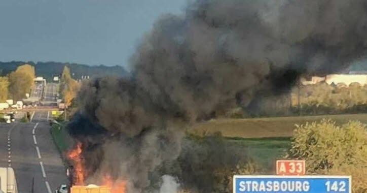 le trafic interrompu momentanément dans le sens Nancy-Lunéville