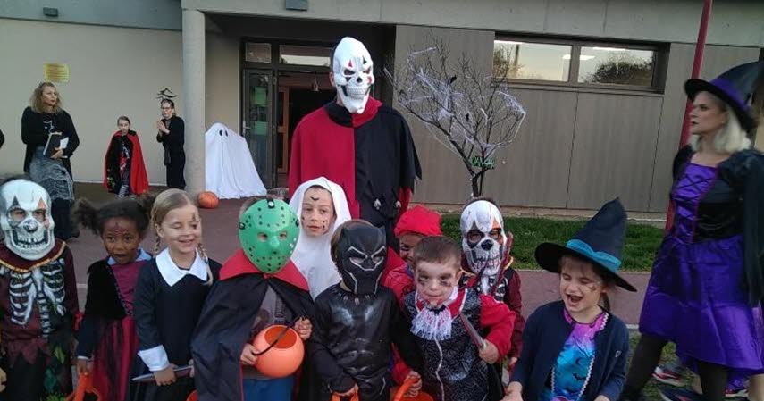 Saint-Paul-d'Uzore. Le Sou des écoles fête Halloween