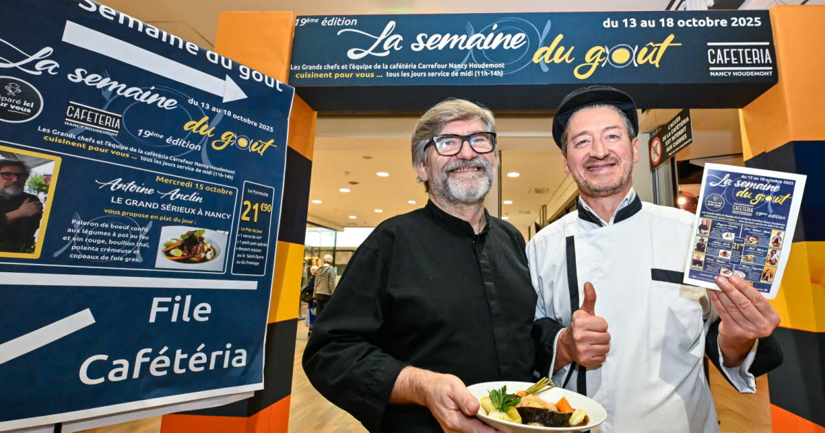 Meurthe-et-Moselle. La gastronomie s’invite à la cafétéria de l’hypermarché pour la Semaine du goût