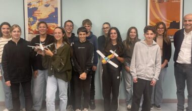 l’option aéronautique attire aussi les collégiennes
