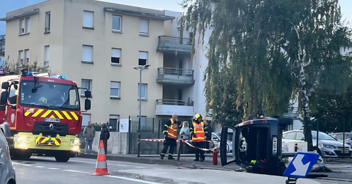 Isère. Deux blessés lors d’un accident devant le magasin Intermarché à Échirolles