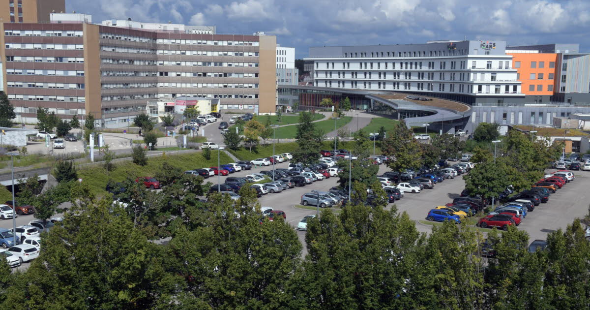 Strasbourg. Deux parpaings chutent aux urgences pédiatriques de l'hôpital de Hautepierre