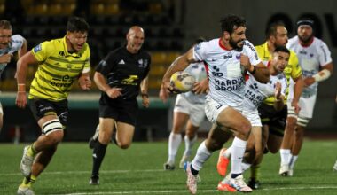 Rugby - Pro D2. FCG : José Madeira et les centres en sauve-qui-peut, Bastien Soury et Marc Palmier fautifs... Les tops et les flops de la défaite à Mont-de-Marsan - Le Dauphiné Libéré