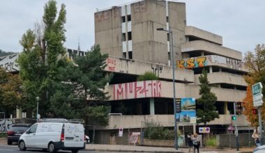 Saint-Étienne. Vide depuis 2018, l’ancien immeuble EDF, à Montaud, est toujours en friche
