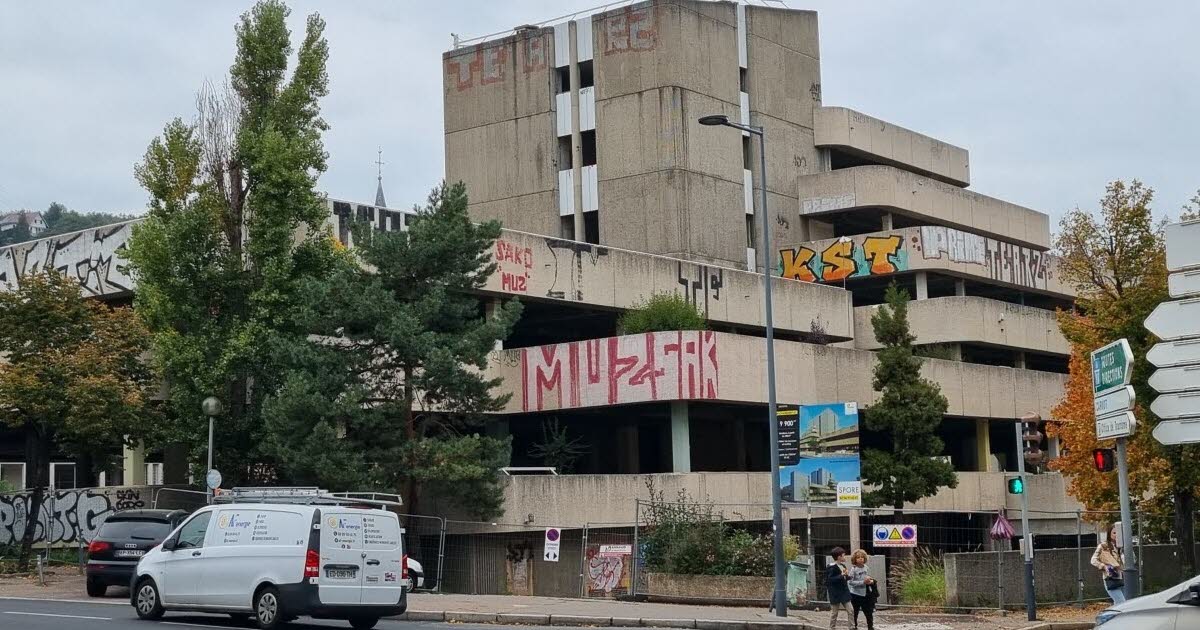Saint-Étienne. Vide depuis 2018, l’ancien immeuble EDF, à Montaud, est toujours en friche
