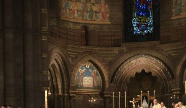 une célébration à la cathédrale mercredi