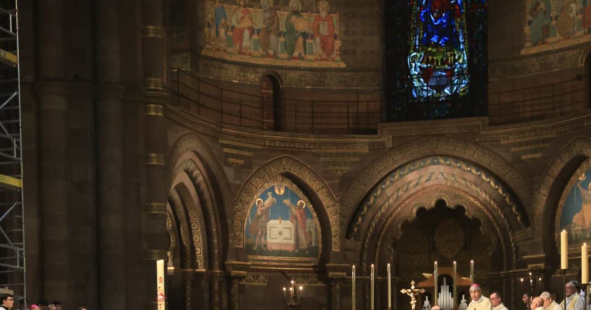une célébration à la cathédrale mercredi