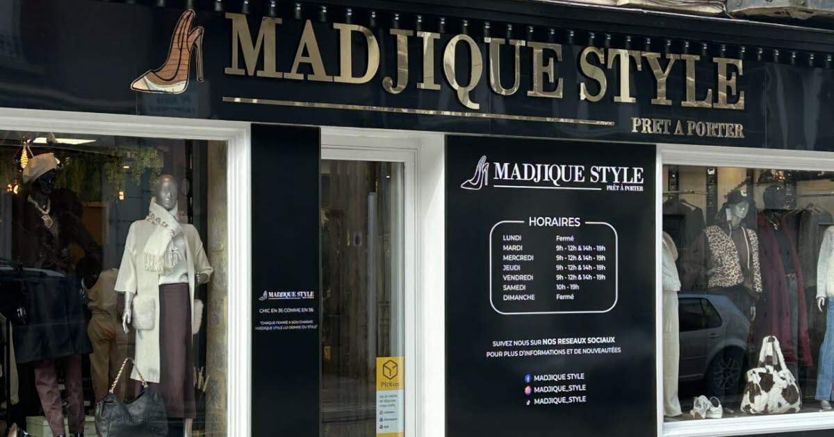 la boutique Madjique Style a ouvert ses portes rue Pasteur