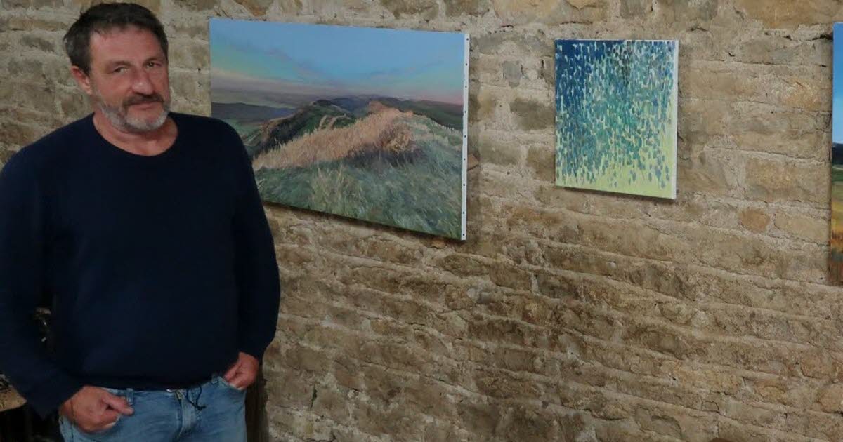 Figures de nos communes. Des toiles de Manet à restaurer aux pinceaux ressortis à Geruge, la vie d’artiste de Laurent Laxenaire