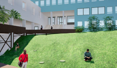 Saint-Étienne. À la Métare, les étudiants de l’IUT auront bientôt un amphi à ciel ouvert