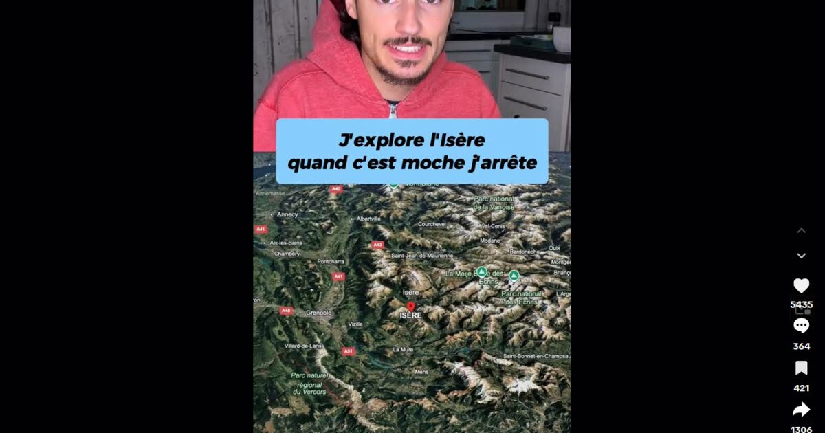 il juge des villes iséroises sur TikTok