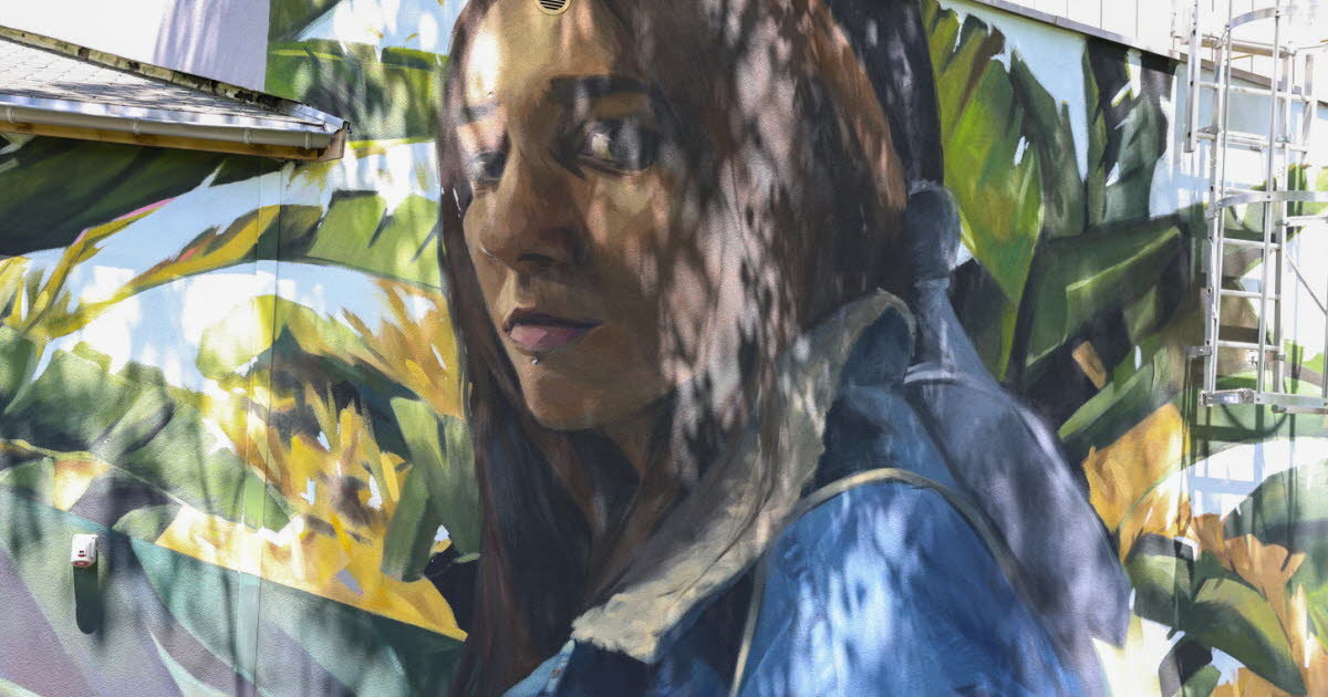 Seyssinet-Pariset. Voyage mural en tramway de Grenoble à Seyssinet-Pariset