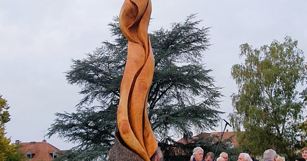 Sarreguemines. La sculpture de la Vierge à l’enfant de Fernand Olona a été bénie