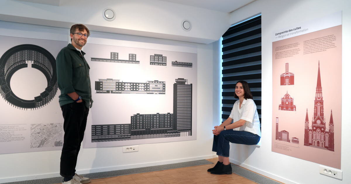 Mulhouse. Deux architectes andalous ont mis en valeur les bâtiments de la ville dans un guide de poche