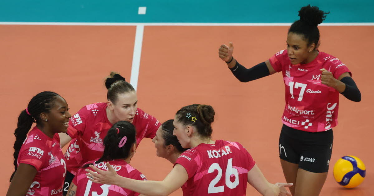 le Volley Mulhouse Alsace bat Cannes au bout du suspense
