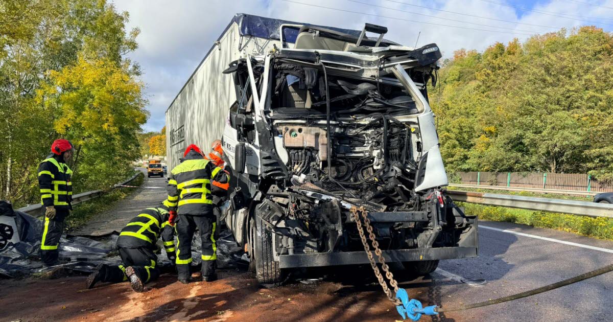 circulation coupée entre Belleville et Custines