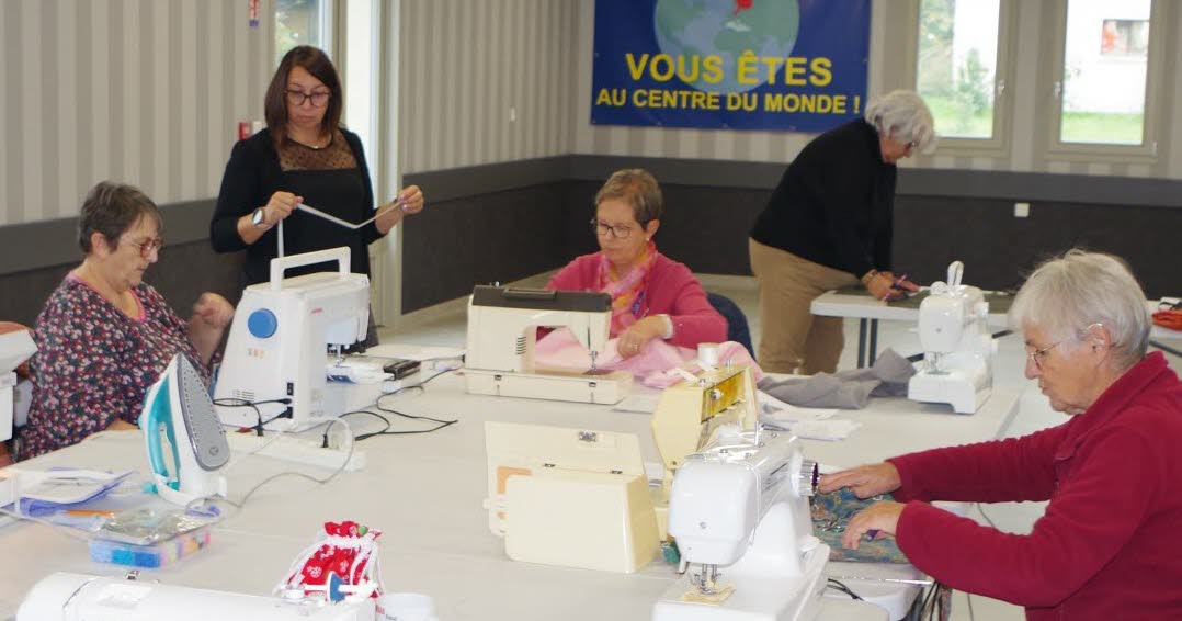 Èvres. Les couturières se retrouvent pour réaliser des créations