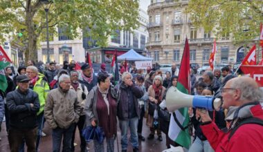 Une soixantaine de personnes rassemblées pour la trêve à Gaza