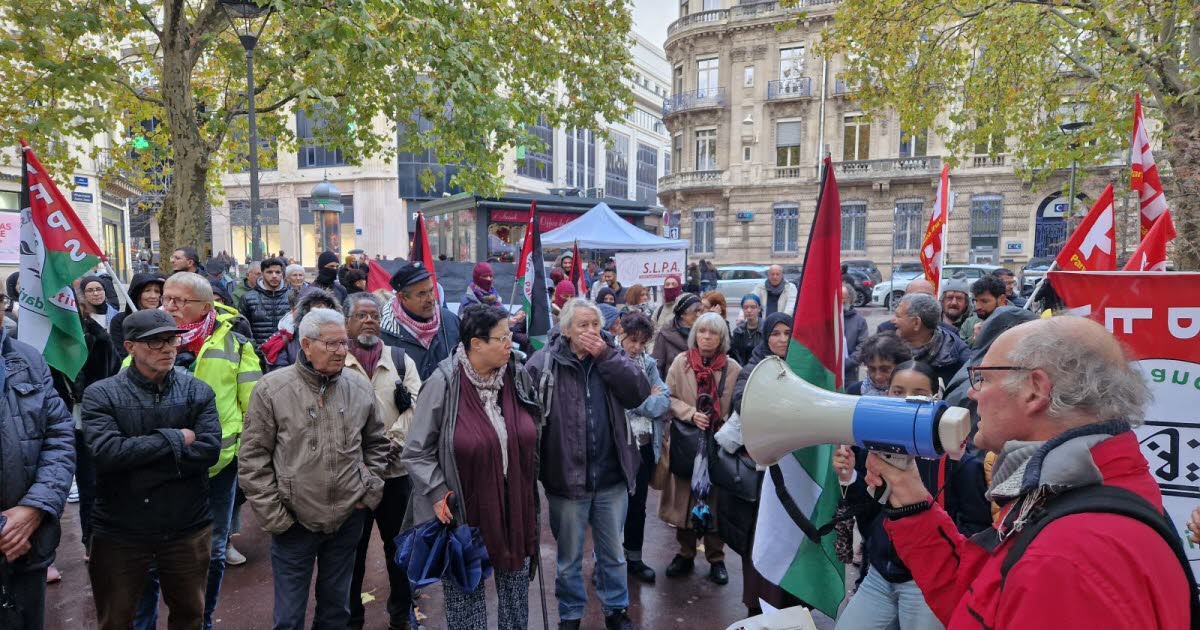 Une soixantaine de personnes rassemblées pour la trêve à Gaza