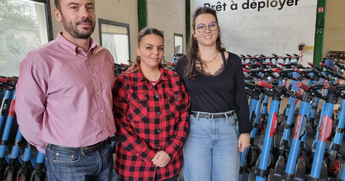 Lyon. Dans les ateliers de Dott, les trottinettes se font une seconde jeunesse avant de repartir sur la route