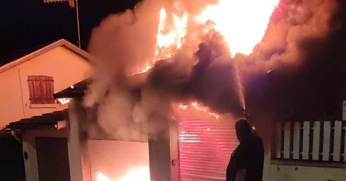 Frouard. Deux garages ravagés par un violent incendie dimanche soir