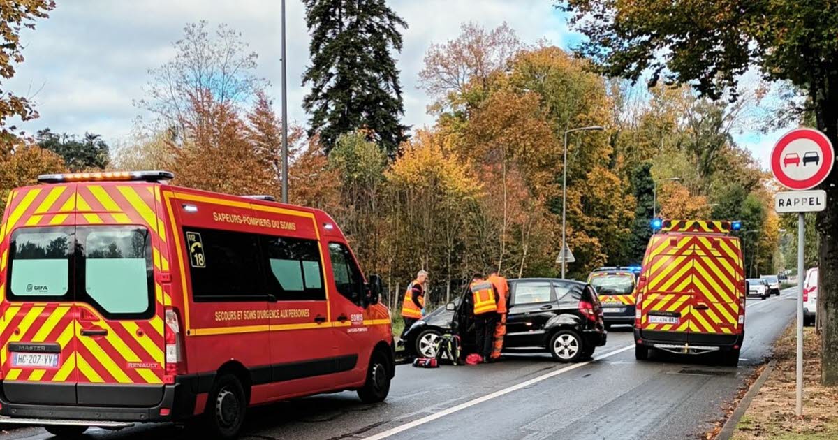 Rhône. Perte de contrôle d’un véhicule sur l’avenue Jean-Bergeron à l'ouest de Lyon