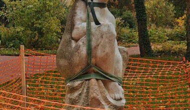 Saint-Étienne/La Métare. La Baigneuse nue du Parc de l’Europe se refait une beauté