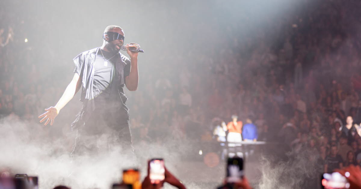 il fait chaud sous le ciel de Gims au Zénith