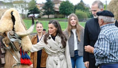 La princesse Leonor emmène sa famille dans le village exemplaire de Valdesoto